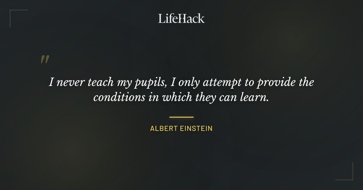 Quote by Albert Einstein