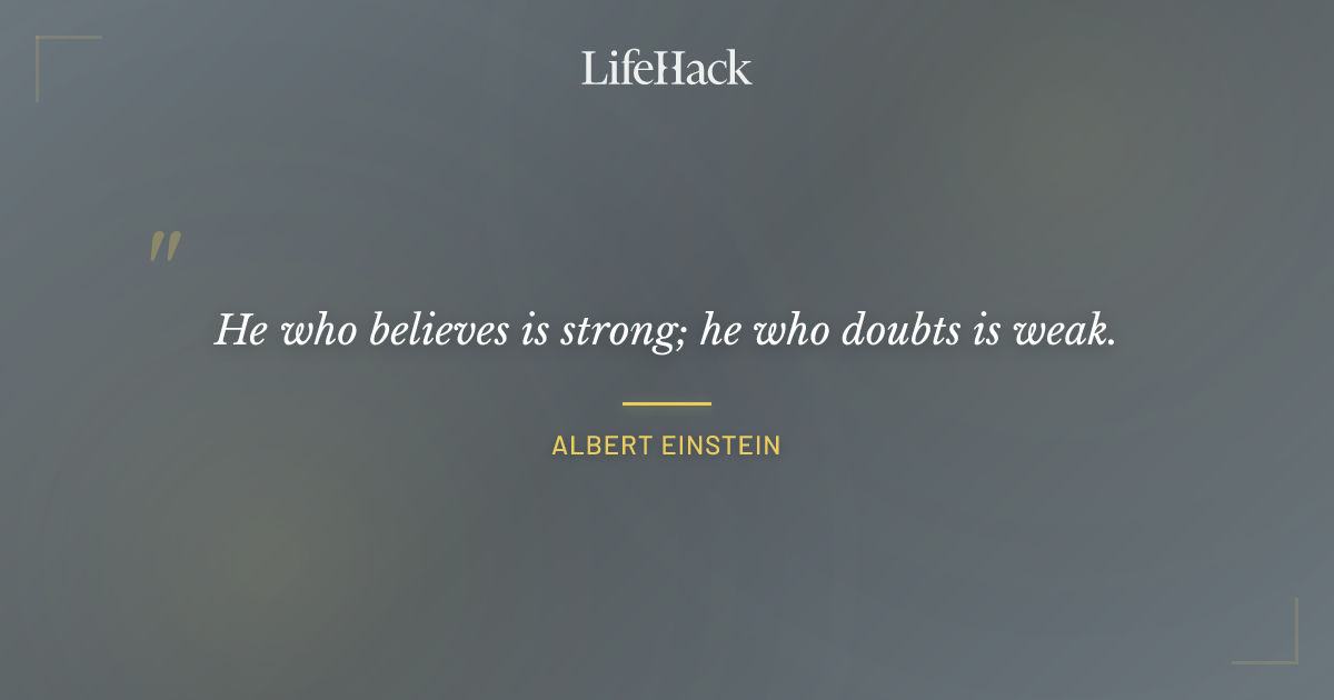 Quote by Albert Einstein