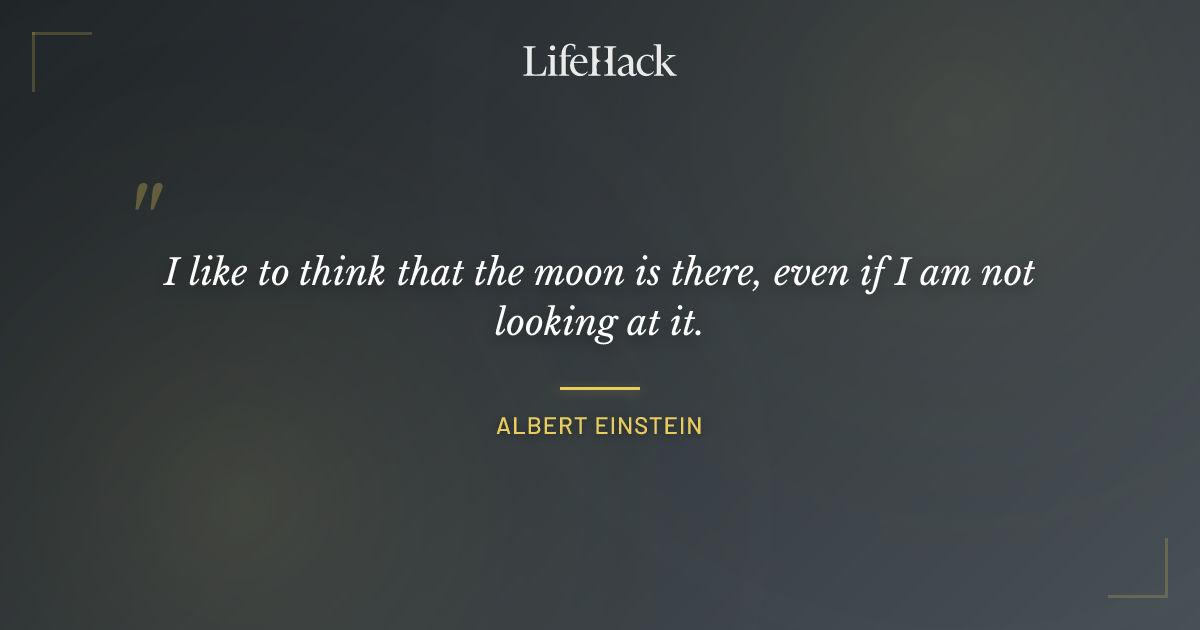 Quote by Albert Einstein