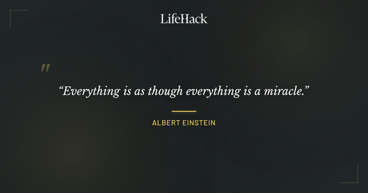 Quote by Albert Einstein