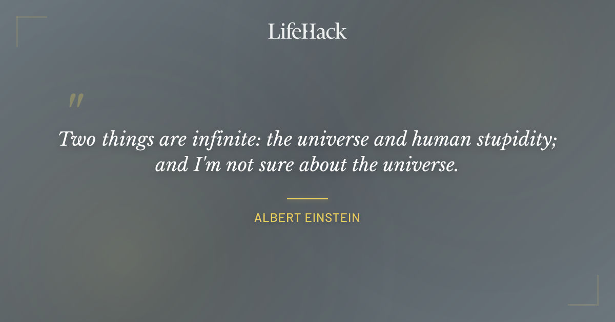 Quote by Albert Einstein