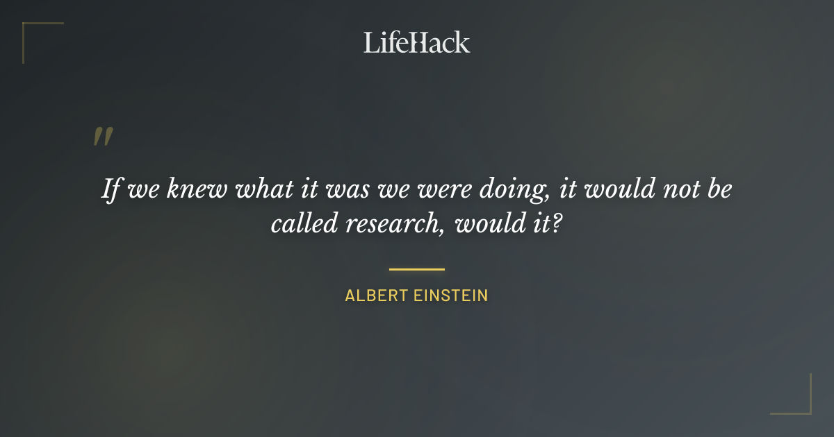 Quote by Albert Einstein