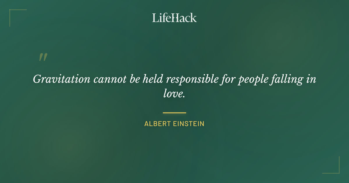 Quote by Albert Einstein