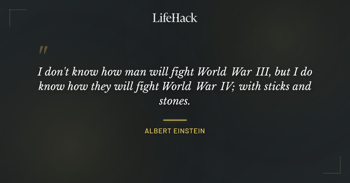 Quote by Albert Einstein