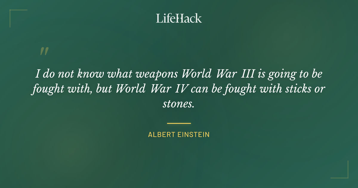 Quote by Albert Einstein