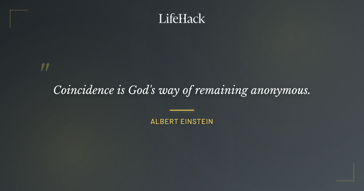 Quote by Albert Einstein