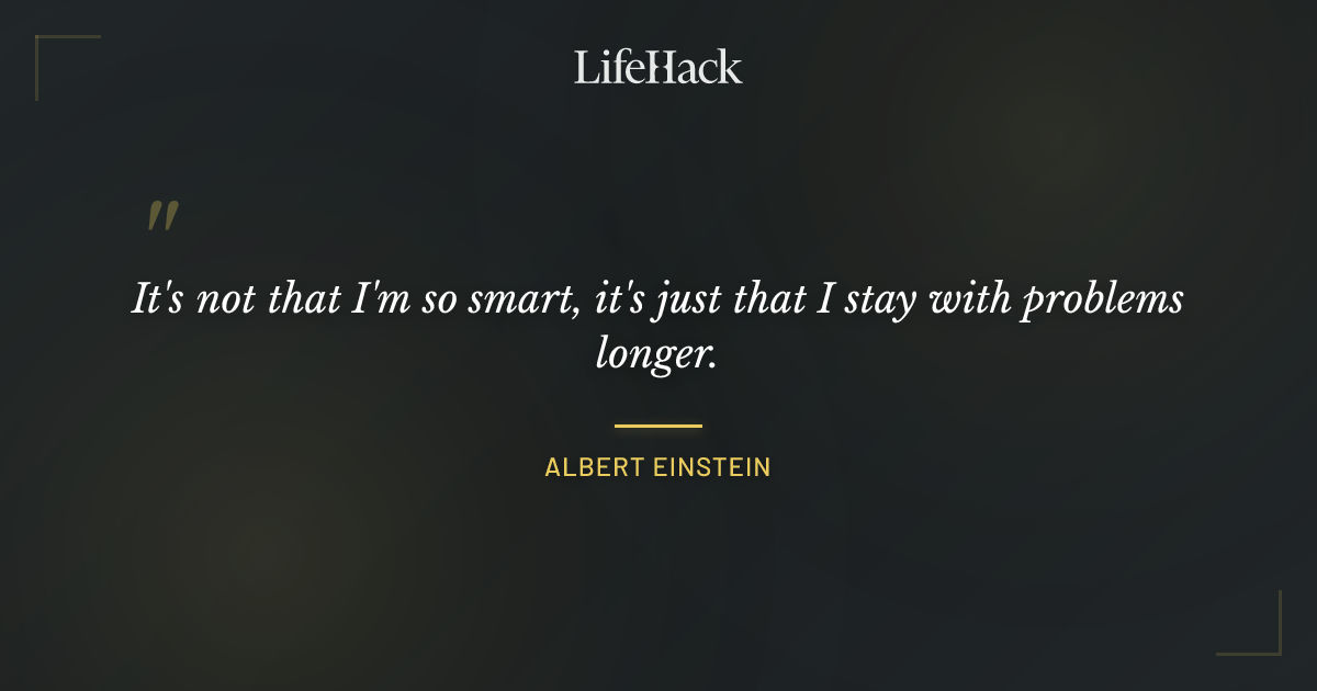 Quote by Albert Einstein