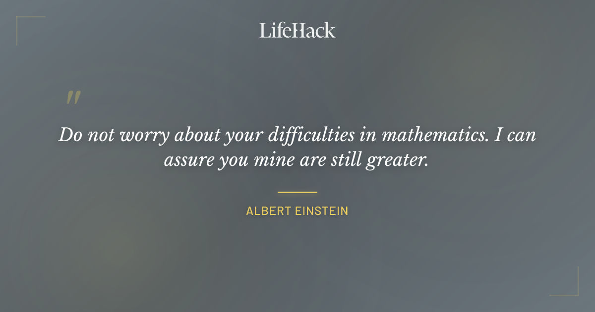 Quote by Albert Einstein