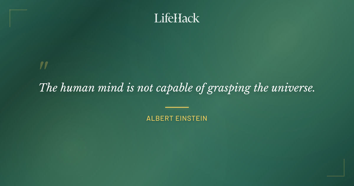 Quote by Albert Einstein