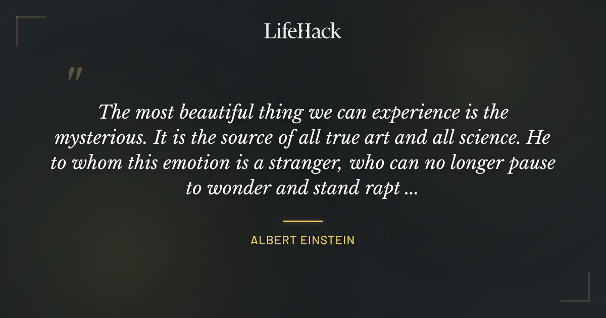 Quote by Albert Einstein