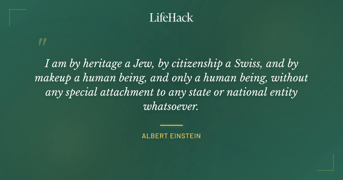 Quote by Albert Einstein