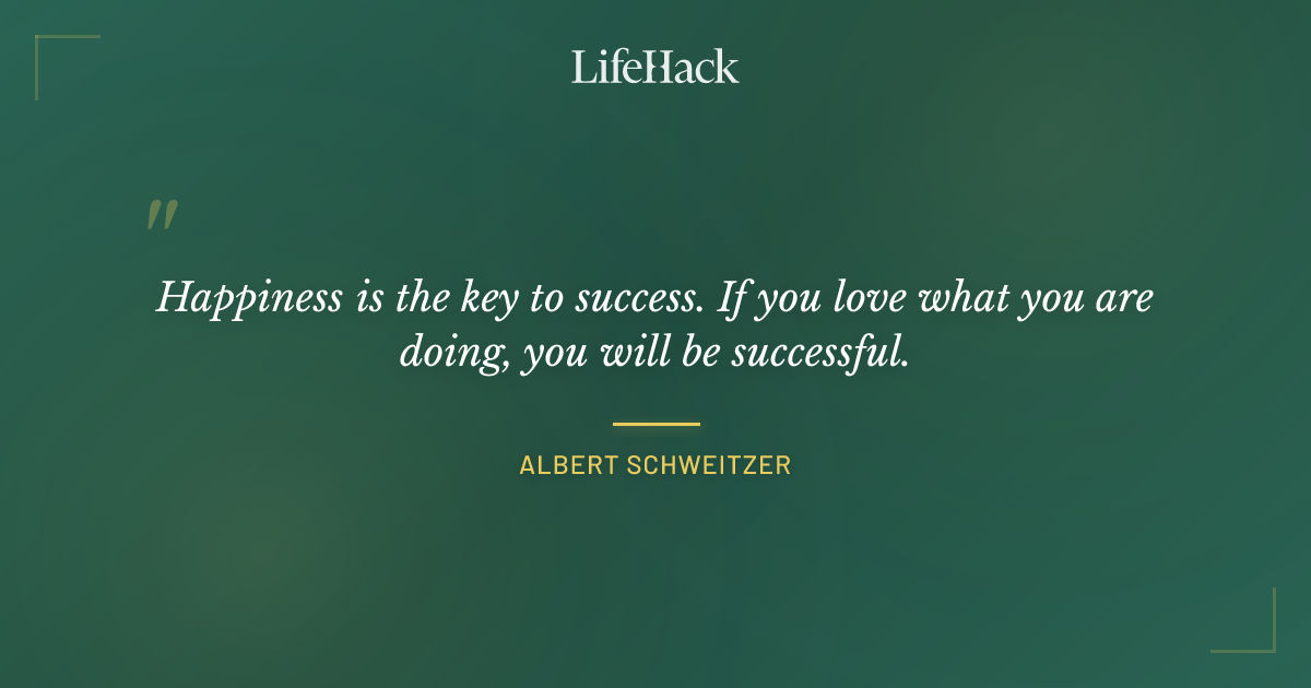 Quote by Albert Schweitzer