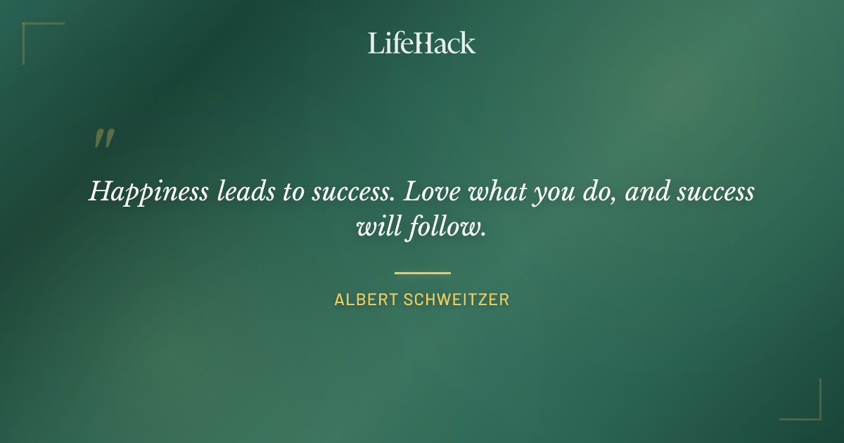 Quote by Albert Schweitzer