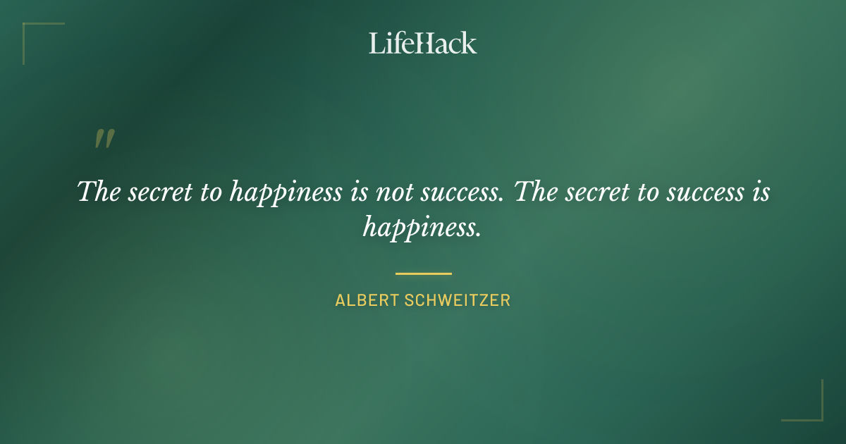 Quote by Albert Schweitzer