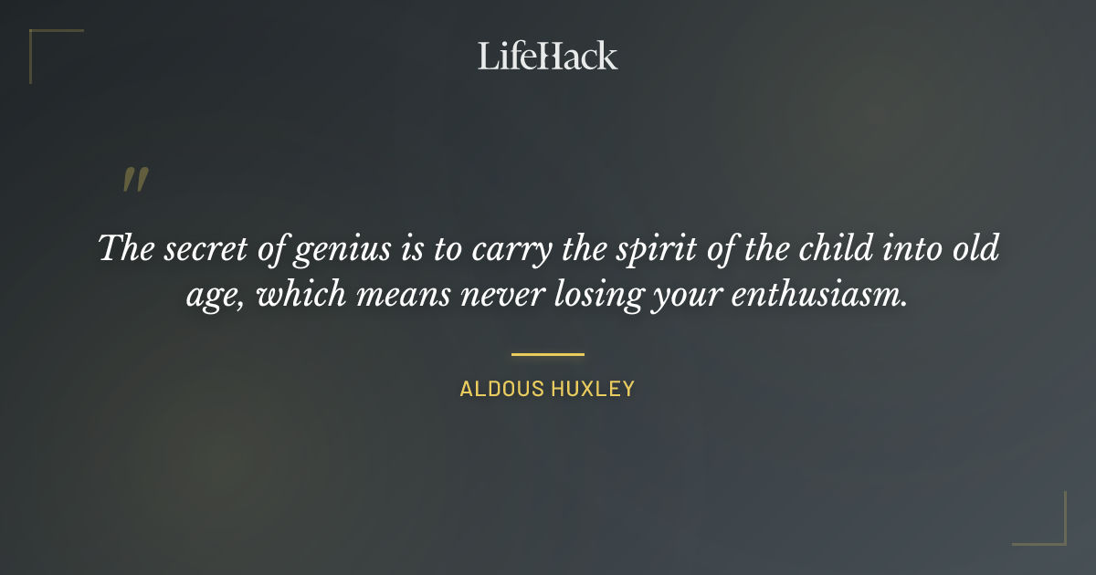 Quote by Aldous Huxley