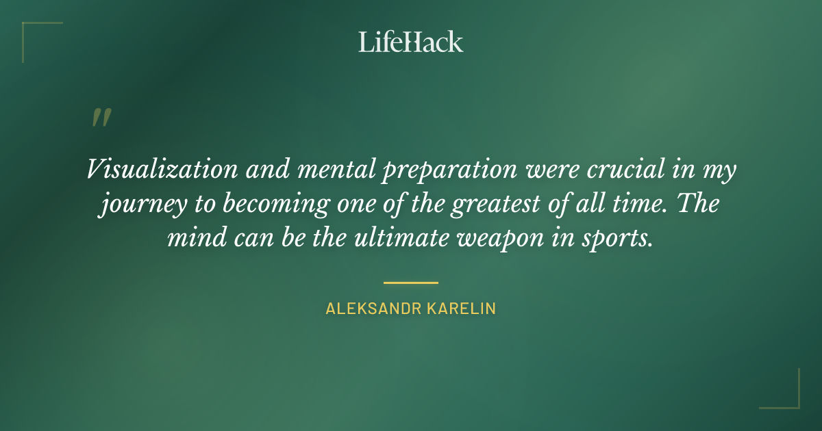 Quote by Aleksandr Karelin