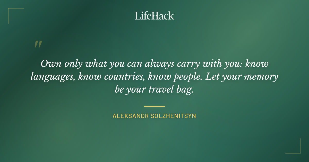 Quote by Aleksandr Solzhenitsyn