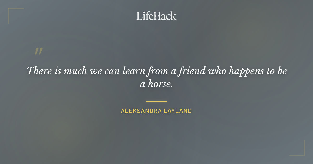 Quote by Aleksandra Layland