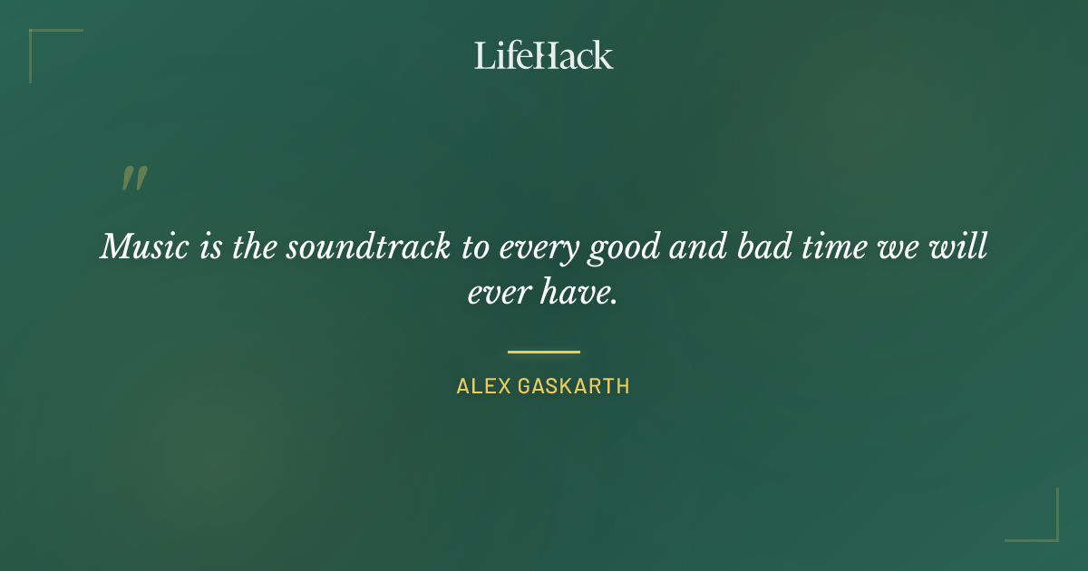 Quote by Alex Gaskarth