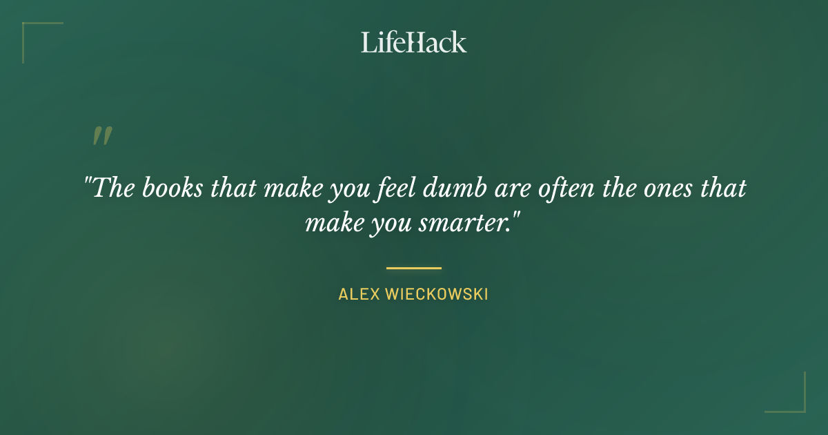 Quote by Alex Wieckowski
