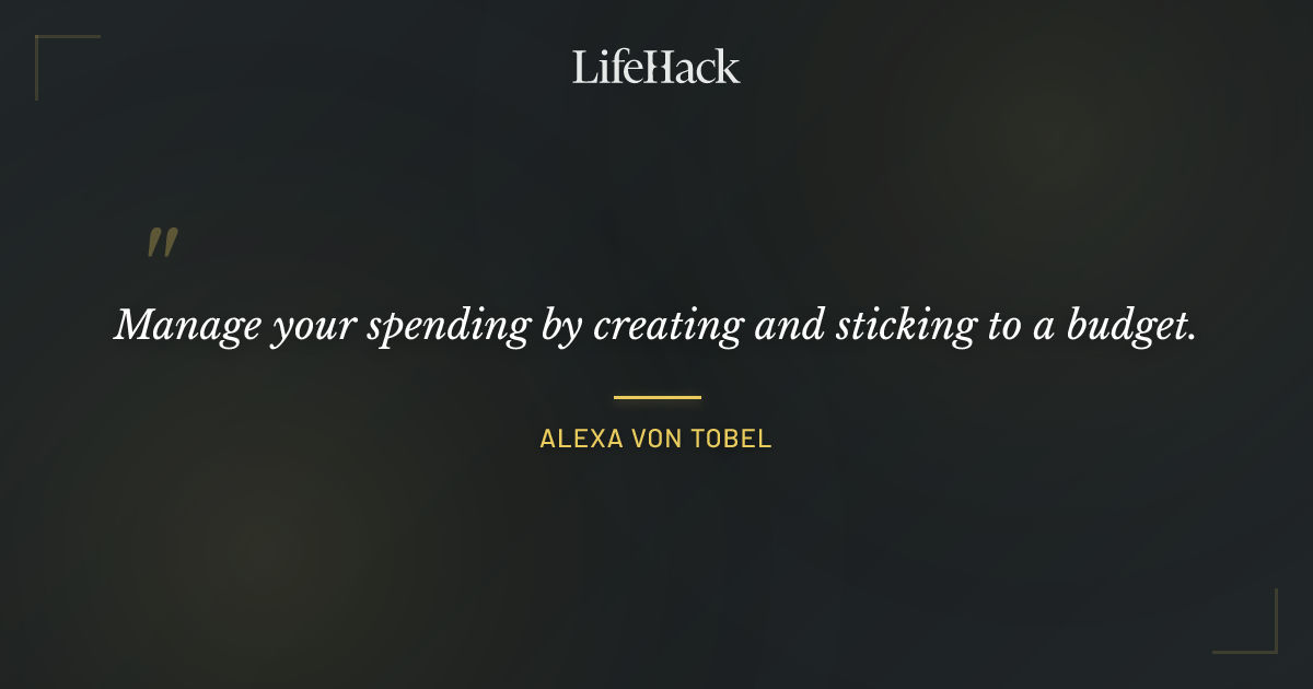 Quote by Alexa von Tobel
