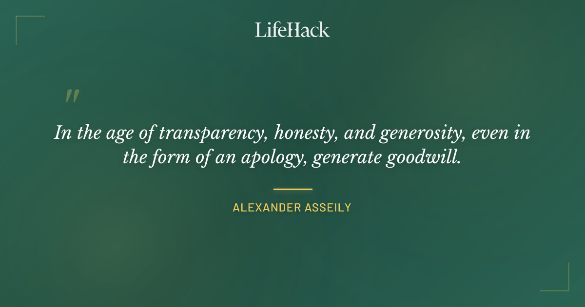 Quote by Alexander Asseily