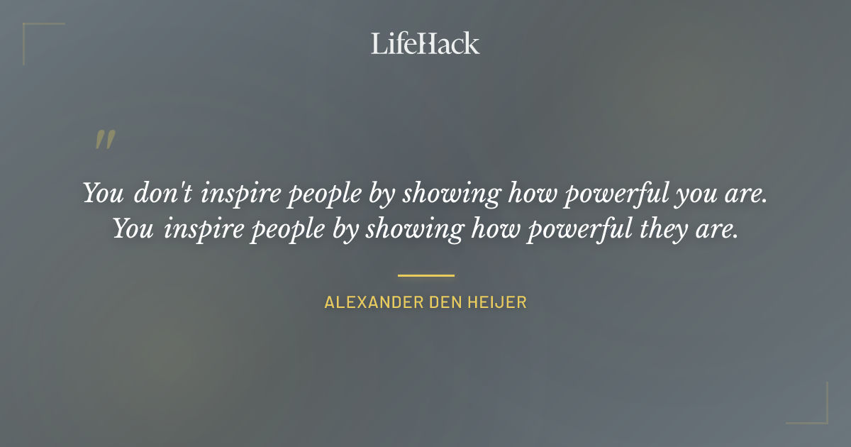 Quote by Alexander Den Heijer