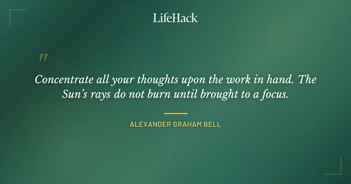 Quote by Alexander Graham Bell