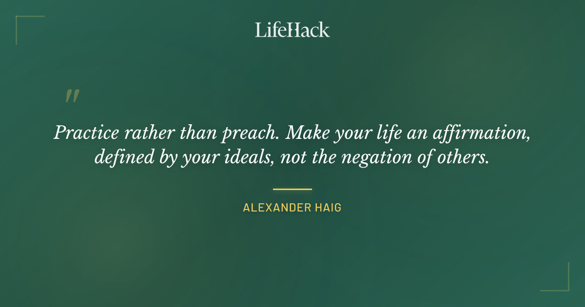 Quote by Alexander Haig