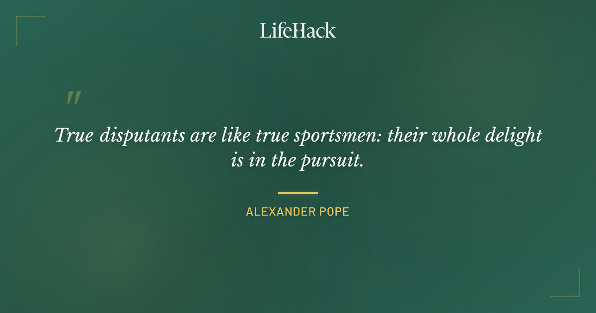 Quote by Alexander Pope