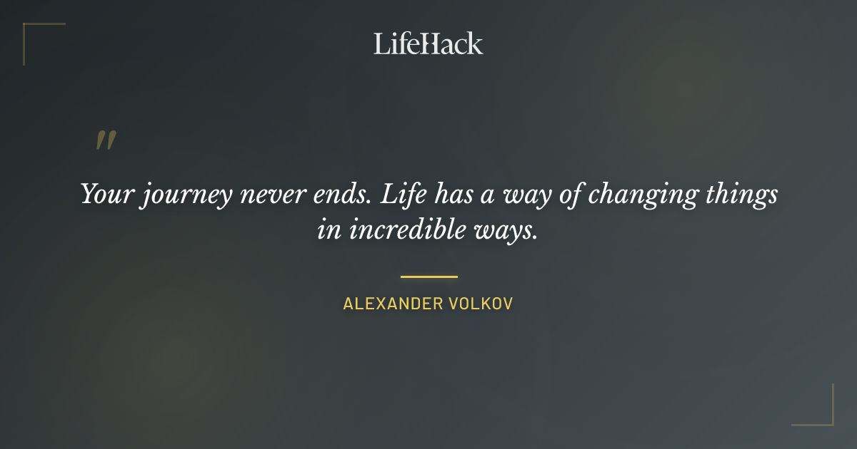Quote by Alexander Volkov
