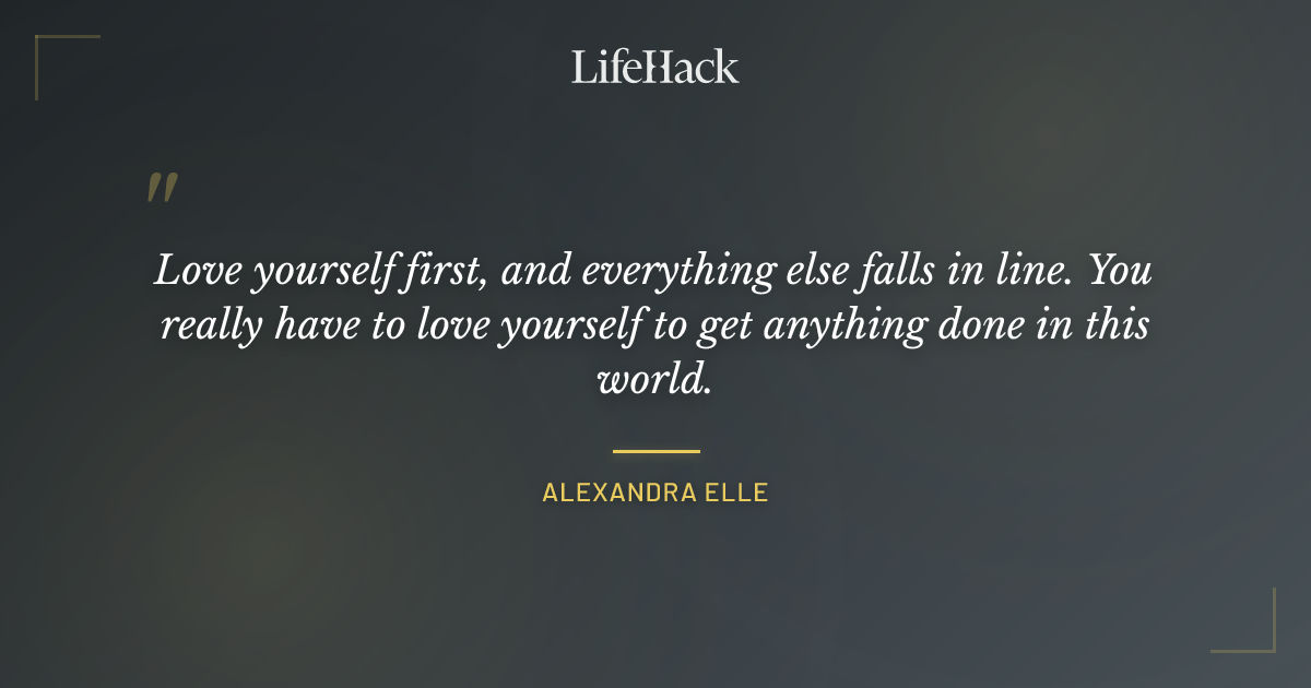 Quote by Alexandra Elle