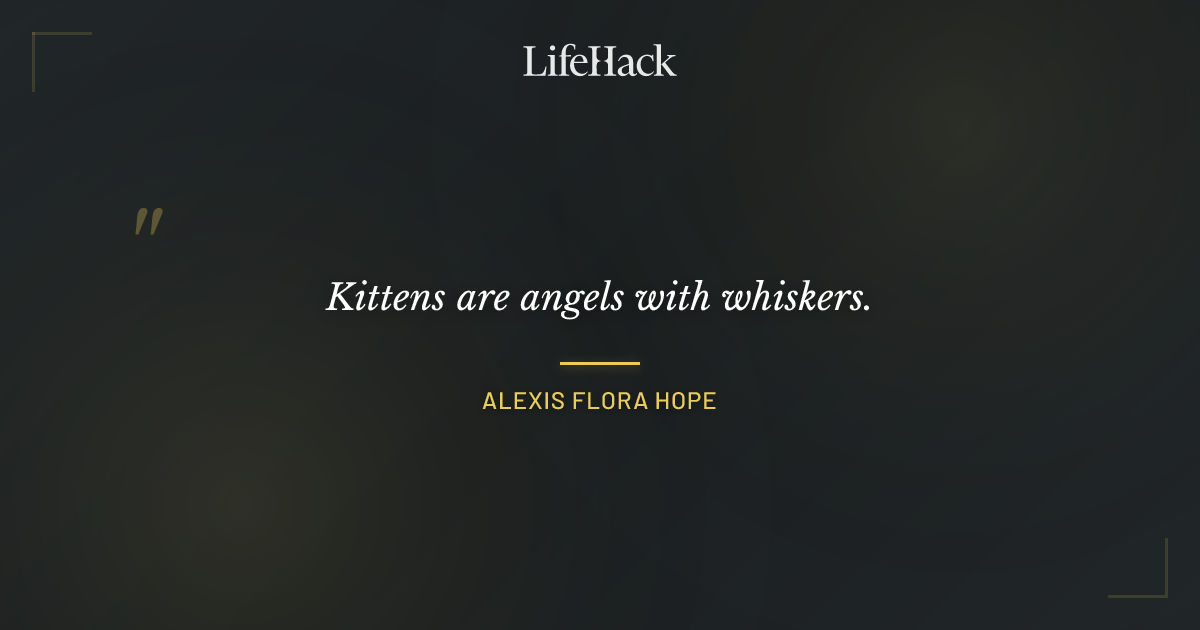 Quote by Alexis Flora Hope