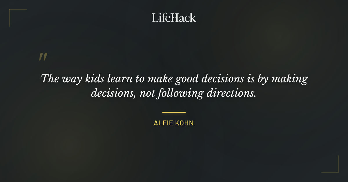 Quote by Alfie Kohn