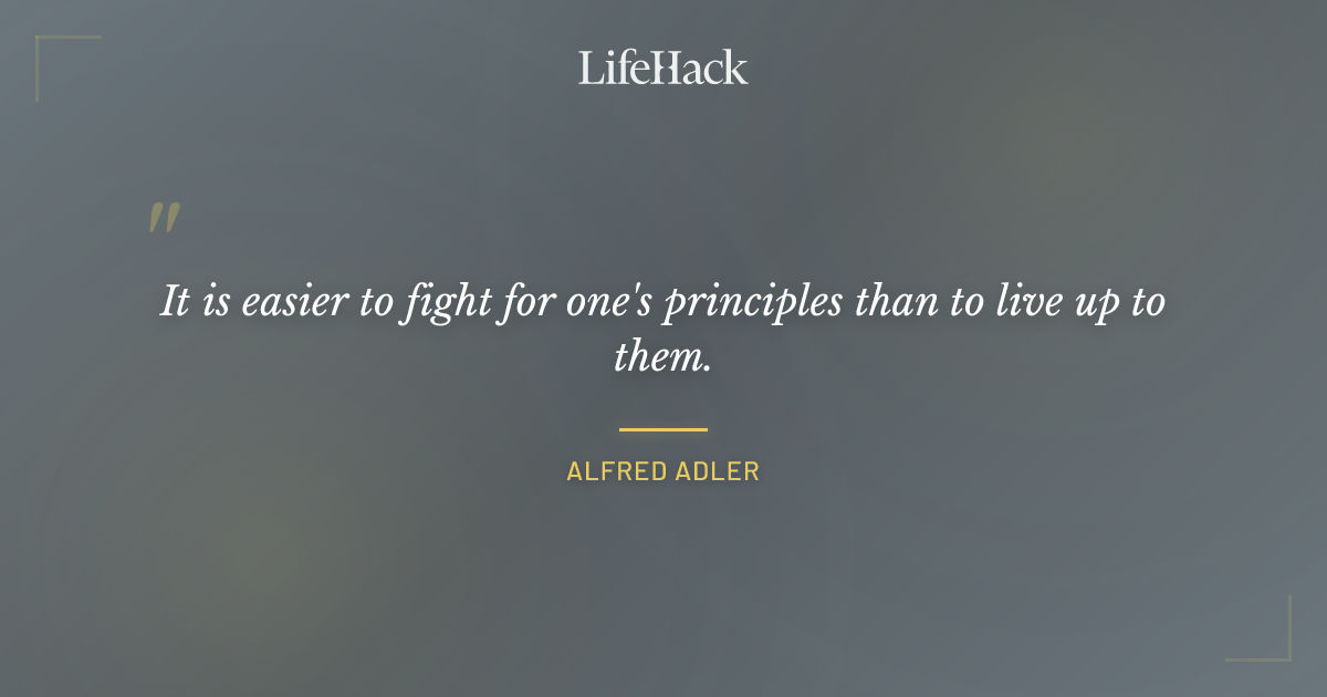 Quote by Alfred Adler
