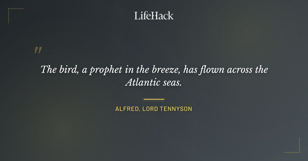 Quote by Alfred, Lord Tennyson