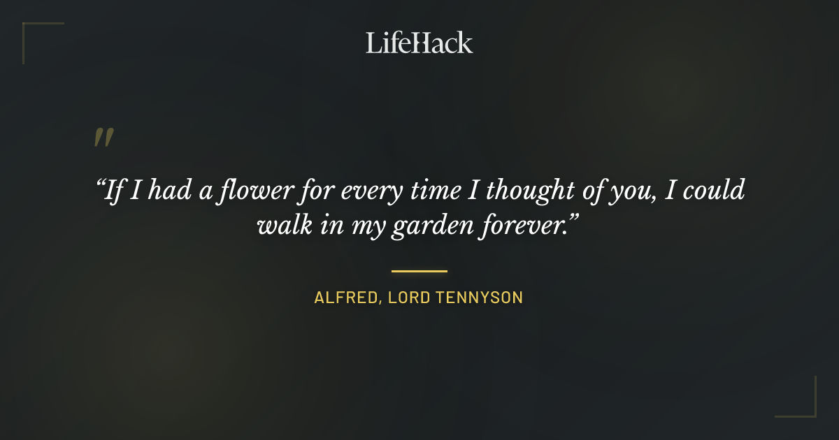 Quote by Alfred, Lord Tennyson