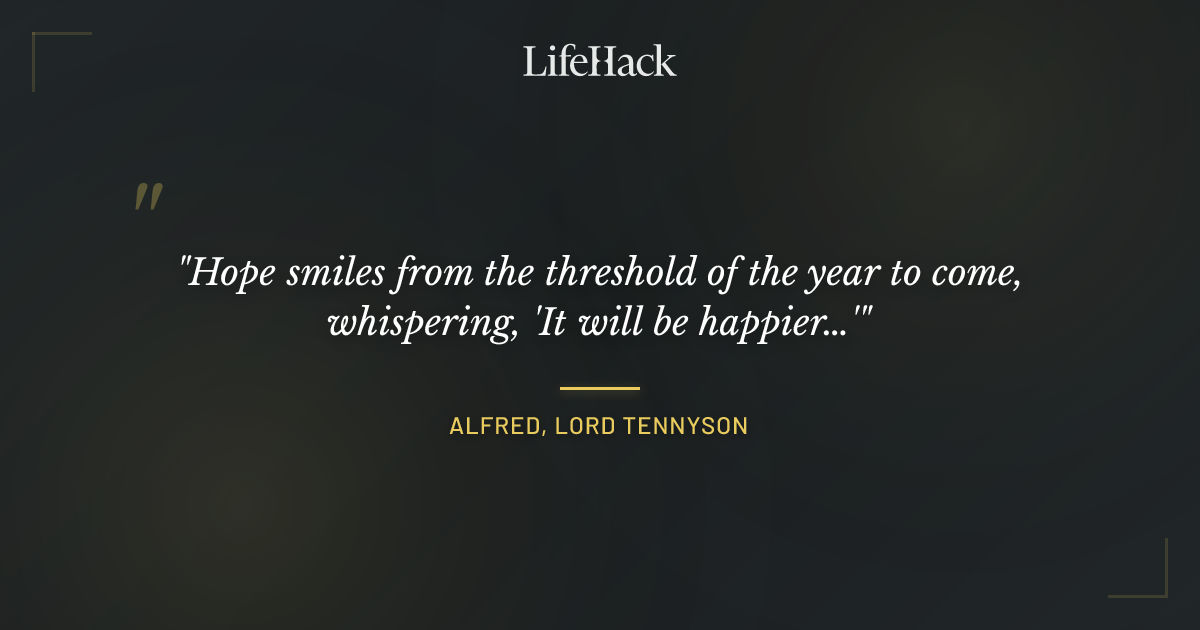 Quote by Alfred, Lord Tennyson