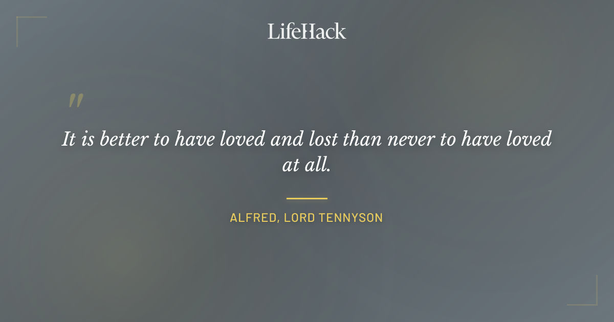 Quote by Alfred, Lord Tennyson