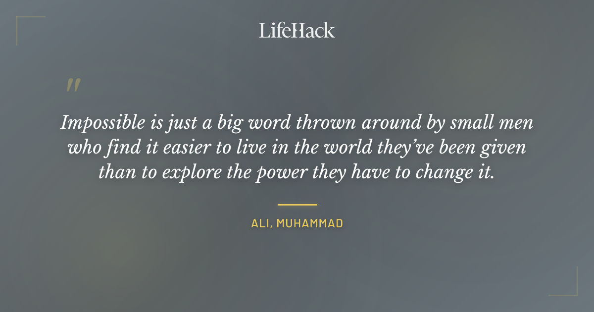 Quote by Ali, Muhammad