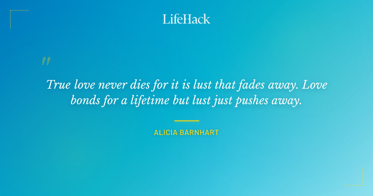 Quote by Alicia Barnhart
