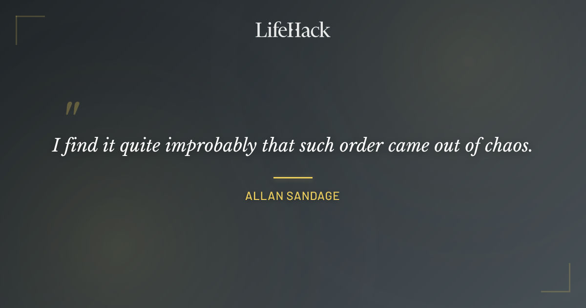 Quote by Allan Sandage