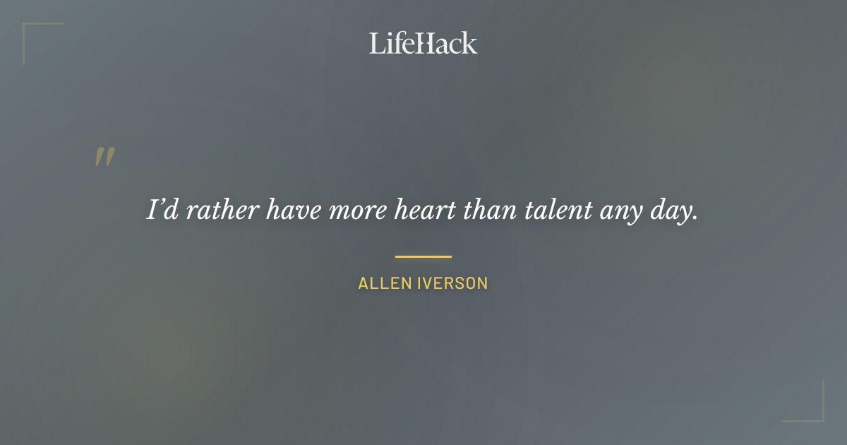 Quote by Allen Iverson