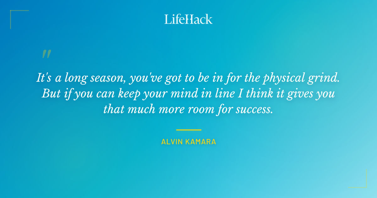 Quote by Alvin Kamara