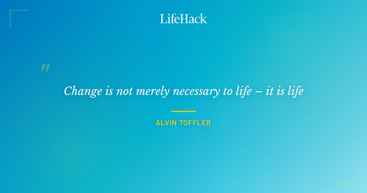 Quote by Alvin Toffler
