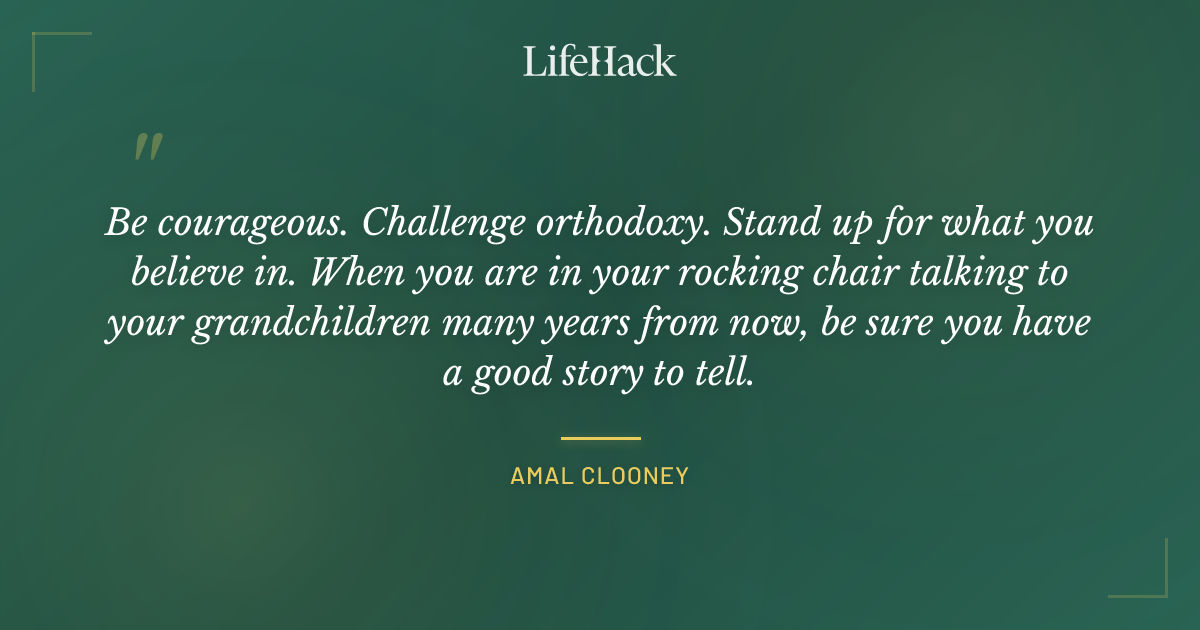 Quote by Amal Clooney