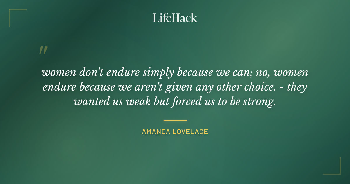 Quote by Amanda Lovelace