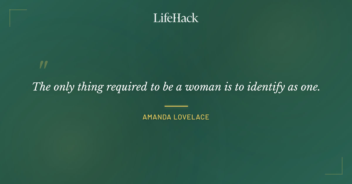 Quote by Amanda Lovelace