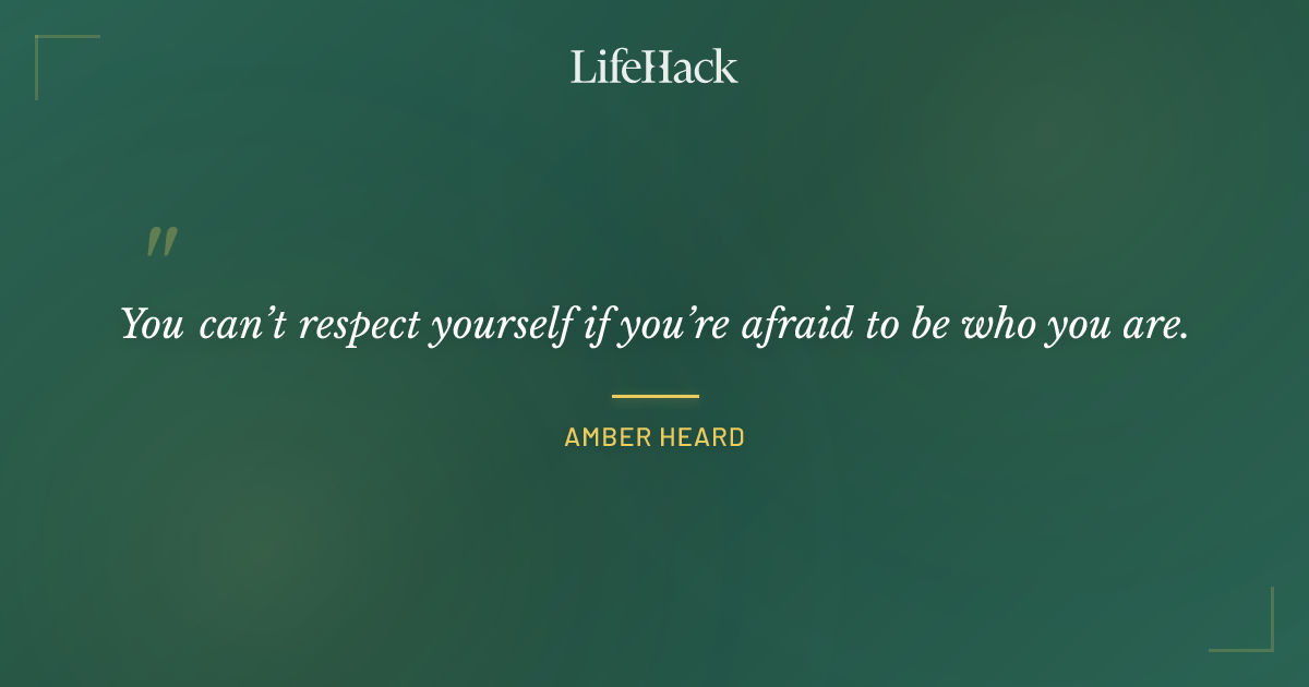 Quote by Amber Heard