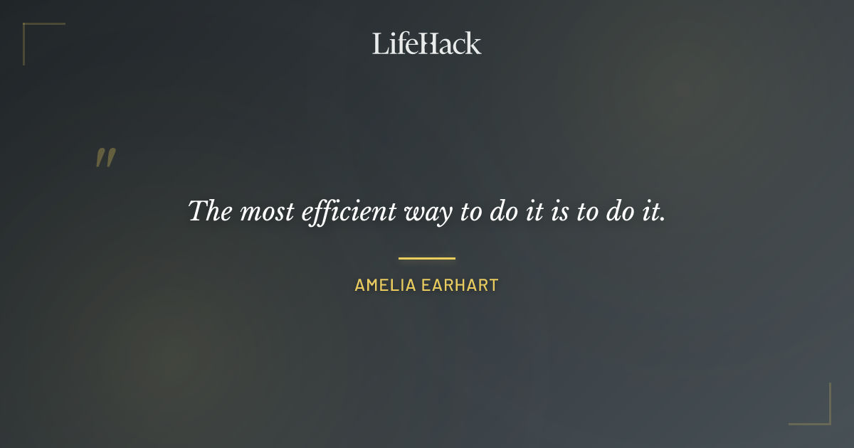 Quote by Amelia Earhart